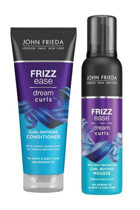 John Frieda Frizz Ease Dream Curls Habeş Yağlı Silikonsuz Sülfatsız Besleyici Keratinli Boyalı Saçlar Tüm Saçlar İçin Durulanmayan Erkek Saç Kremi 250 ml