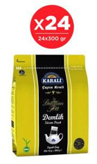 Karali Premium Organik Siyah Demlik Poşet Çay 24x25'li