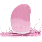 Mf Product Allure 0158 Tüm Ciltler İçin 1 Başlıklı Fırçalı Silikon Şarjlı Titreşimli Yüz Temizleme Cihazı Pembe