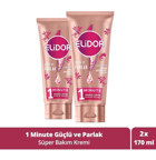 Elidor Superblend E Vitaminli Güçlendirici Tüm Saçlar İçin Saç Kremi Durulanmayan Saç Kremi 2x170 ml