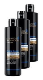 Avon Advance Techniques Amino Asit Nemlendirici Tüm Saçlar İçin Saç Kremi Durulanmayan Saç Kremi 3x250 ml