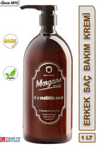 Morgan's Pomade Jojoba Yağı Sülfatsız Nemlendirici Tüm Saçlar İçin Saç Kremi Durulanmayan Saç Kremi 1 lt
