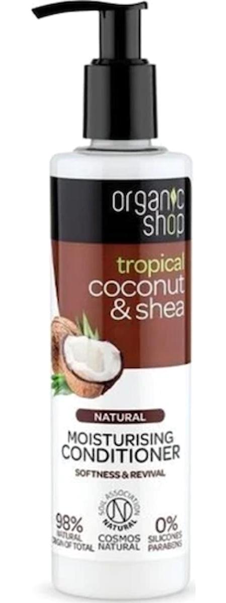 Organic Shop Shea Yağlı Canlandırıcı Tüm Saçlar İçin Saç Kremi 280 ml