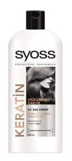 Syoss Kabarma Önleyici Keratinli Düz Saçlar İçin Saç Kremi 550 ml