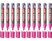 Edding 360 10 Adet Doldurulabilir Silinebilir Pembe Tahta Kalemi