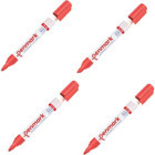 Penmark HS-305 4 Adet Doldurulabilir Silinebilir Kırmızı Tahta Kalemi