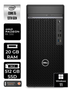 Dell OptiPlex 7010MT N010O7010MTU Harici Radeon RX 550 Intel Core i5 13500 20 GB Ram 512 GB SSD Tower Windows 11 Home Masaüstü Bilgisayar + PER4 BELLEK