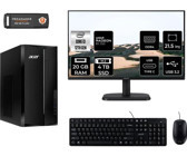 Acer Aspire TC1760 DTBHUEM004MNT1320 Harici Radeon RX 550 Intel Core i3 12100 20 GB Ram 4 TB SSD Tower FreeDos 21.5 inç Monitörlü Masaüstü Bilgisayar + PER4 BELLEK