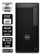 Dell OptiPlex 3000MT N010O3000MTAC Dahili Intel UHD Graphics Intel Core i5 12500 48 GB Ram 4 TB SSD Tower Windows 11 Home Masaüstü Bilgisayar + PER4 BELLEK