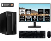 Acer Aspire TC1760 DTBHUEM004MNT428 Dahili Intel UHD Graphics Intel Core i3 12100 32 GB Ram 1 TB SSD Tower Windows 11 Pro 23.8 inç Monitörlü Masaüstü Bilgisayar + PER4 BELLEK