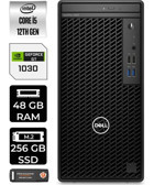 Dell OptiPlex 3000MT N010O3000MTACP341 Harici GeForce GT 1030 Intel Core i5 12500 48 GB Ram 256 GB SSD Tower FreeDos Masaüstü Bilgisayar + PER4 BELLEK