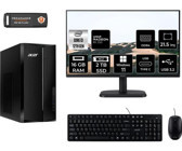 Acer Aspire TC1760 DTBHUEM004MNT1414 Harici Radeon RX 550 Intel Core i3 12100 16 GB Ram 2 TB SSD Tower Windows 11 Pro 21.5 inç Monitörlü Masaüstü Bilgisayar + PER4 BELLEK