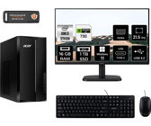 Acer Aspire TC1760 DTBHUEM004MNT2363 Harici GeForce GT 730 4 GB Intel Core i3 12100 16 GB Ram 1 TB SSD Tower Windows 11 Home 21.5 inç Monitörlü Masaüstü Bilgisayar + PER4 BELLEK
