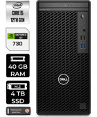 Dell OptiPlex 3000MT N010O3000MTACP390 Harici GeForce GT 730 4 GB Intel Core i5 12500 40 GB Ram 4 TB SSD Tower Windows 11 Home Masaüstü Bilgisayar + PER4 BELLEK