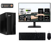 Acer Aspire TC1760 DTBHUEM004MNT3313 Harici GeForce GT 1030 Intel Core i3 12100 16 GB Ram 1 TB SSD Tower FreeDos 21.5 inç Monitörlü Masaüstü Bilgisayar + PER4 BELLEK