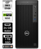 Dell OptiPlex 3000MT N010O3000MTACP423 Harici GeForce GTX 1650 Intel Core i5 12500 24 GB Ram 1 TB SSD Tower Windows 11 Pro Masaüstü Bilgisayar + PER4 BELLEK