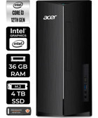 Acer Aspire TC1760 DTBHUEM004P385 Dahili Intel UHD Graphics Intel Core i3 12100 36 GB Ram 4 TB SSD Tower Windows 11 Home Masaüstü Bilgisayar + PER4 BELLEK