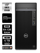 Dell OptiPlex 7010MT N010O7010MTU Harici Radeon RX 550 Intel Core i5 13500 64 GB Ram 4 TB SSD Tower FreeDos Masaüstü Bilgisayar + PER4 BELLEK