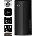 Acer Aspire TC1760 DTBHUEM005P335 Harici Radeon RX 550 Intel Core i5 12400 36 GB Ram 4 TB SSD Tower FreeDos Masaüstü Bilgisayar + PER4 BELLEK