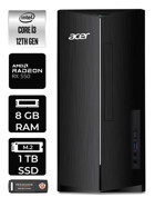 Acer Aspire DT.BHUEM.004 Harici Radeon RX 550 Intel Core i3 12100 8 GB Ram 1 TB SSD Tower Windows 11 Home Masaüstü Bilgisayar + PER4 BELLEK