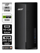 Acer Aspire DT.BHUEM.004 Harici GeForce GT 1030 Intel Core i3 12100 40 GB Ram 256 GB SSD Tower Windows 11 Home Masaüstü Bilgisayar + PER4 BELLEK