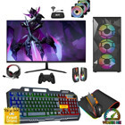 Cachex OBELİSK Harici Radeon RX 580 Intel Core i5 10400F 32 GB Ram 1 TB SSD Tower FreeDos 27 inç Monitörlü Masaüstü Bilgisayar
