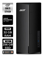 Acer Aspire DT.BHUEM.004 Harici Radeon RX 550 Intel Core i3 12100 32 GB Ram 256 GB SSD Tower Windows 11 Home Masaüstü Bilgisayar + PER4 BELLEK