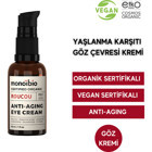 Monoibio Hassas Ciltler için Göz Çevresi Krem Pompalı 30 ml