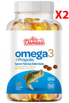 Arı Damlası Omega 3 Kapsül 1330 mg 2x100 Adet