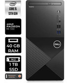 Dell Vostro 3020 N2054VDT3020MTUP388 Harici Radeon RX 550 Intel Core i5 13400 40 GB Ram 1 TB SSD Tower Windows 11 Home Masaüstü Bilgisayar + PER4 BELLEK