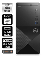 Dell Vostro 3020 N2050VDT3020MT Dahili Intel UHD Graphics 730 Intel Core i5 13400 12 GB Ram 256 GB SSD Tower Windows 11 Home Masaüstü Bilgisayar + PER4 BELLEK