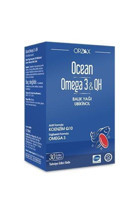 Orzax Ocean Omega-3 & QH Balık Yağı + Ubikinol 30 Kapsül