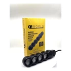 Qr World Surge Protector 4'lü Soket Kablolu Çiftli Akım Korumalı Priz