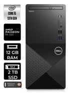 Dell Vostro 3020 N2050VDT3020MT Harici Radeon RX 550 Intel Core i5 13400 12 GB Ram 2 TB SSD Tower Windows 11 Home Masaüstü Bilgisayar + PER4 BELLEK