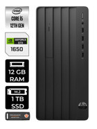 HP Pro Tower 290 G9 6D3A5EA Harici GeForce GTX 1650 Intel Core i5 12500 12 GB Ram 1 TB SSD Tower Windows 11 Home Masaüstü Bilgisayar + PER4 BELLEK