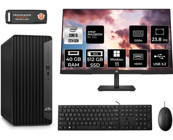 HP Pro Tower 290 G9 8T2W9ESMNT1437 Harici Radeon RX 550 Intel Core i5 13500 40 GB Ram 512 GB SSD Tower Windows 11 Pro 23.8 inç Monitörlü Masaüstü Bilgisayar + PER4 BELLEK