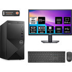 Dell Vostro 3910MT N3563VDT3910MNT1361 Harici Radeon RX 550 Intel Core i3 12100 16 GB Ram 256 GB SSD Tower Windows 11 Home 23.8 inç Monitörlü Masaüstü Bilgisayar + PER4 BELLEK