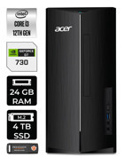 Dell Vostro 3910MT N3563VDT3910EMEA Harici GeForce GT 730 4 GB Intel Core i3 12100 24 GB Ram 4 TB SSD Tower Windows 11 Pro Masaüstü Bilgisayar + PER4 BELLEK