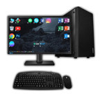 Everest EVO1057  Dahili Intel HD Graphics 4600 Intel Core i7 4770 8 GB Ram 128 GB SSD Tower FreeDos 18.5 inç Monitörlü Masaüstü Bilgisayar