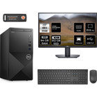 Dell Vostro 3910MT N7519VDT3910MNT1347 Harici Radeon RX 550 Intel Core i5 12400 64 GB Ram 512 GB SSD Tower FreeDos 21.5 inç Monitörlü Masaüstü Bilgisayar + PER4 BELLEK