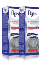 Agiss Tüm Ciltler İçin Tüm Vücut Genital Bölge Erkek Tüy Dökücü Sprey 2x100 ml