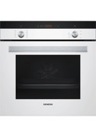Siemens İQ300 HB114FBW0T 66 Lt A Enerji Sınıfı Analog Retro Tam Boy Ankastre Fırın Beyaz
