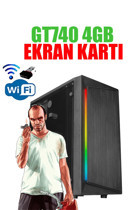 Dmc N199X Harici GeForce GT 740 Intel Core i7 860 16 GB Ram 256 GB SSD Tower FreeDos Masaüstü Bilgisayar