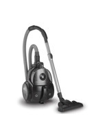 Korkmaz A901 Cosmos Trendy 750 W Hepa Filtreli 2.5 lt Kapasiteli Toz Torbasız Süpürge Siyah
