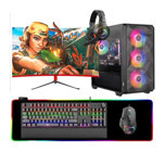 Dragos DRX6884 Harici GeForce RTX 3050 AMD Ryzen 7 5700X 32 GB Ram 1 TB SSD Tower FreeDos 23.6 inç Monitörlü Masaüstü Bilgisayar
