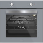 Silverline BO6501S01 72 Lt A Enerji Sınıfı Analog Retro Tam Boy Ankastre Fırın Gri