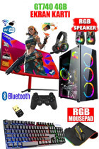 Dmc BX12 Harici GeForce GT 740 Intel Core i7 860 16 GB Ram 256 GB SSD Tower FreeDos 23.8 inç Monitörlü Masaüstü Bilgisayar