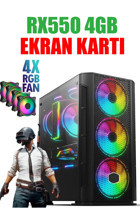 Dmc N194X Harici Radeon RX 550 Intel Core i7 3770 16 GB Ram 256 GB SSD Tower FreeDos Masaüstü Bilgisayar