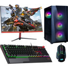 Dragos DRX1713 Harici Radeon RX 6500XT Intel Core i3 12100F 16 GB Ram 512 GB SSD Tower FreeDos 23.6 inç Monitörlü Masaüstü Bilgisayar