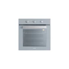 Silverline BO6503S01 72 Lt A Enerji Sınıfı Analog Retro Tam Boy Ankastre Fırın Gri